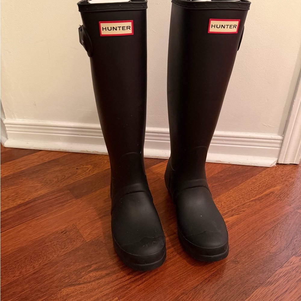 Hunter Black Original Tall Boots